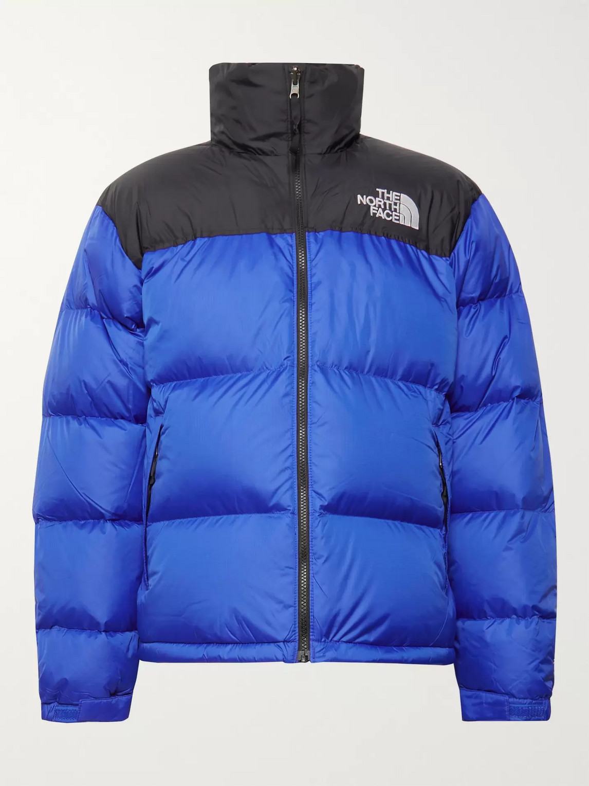 THE NORTH FACE 1996 NUPTSE COLOUR-BLOCK QUILTED NYLON-RIPSTOP DOWN JACKET