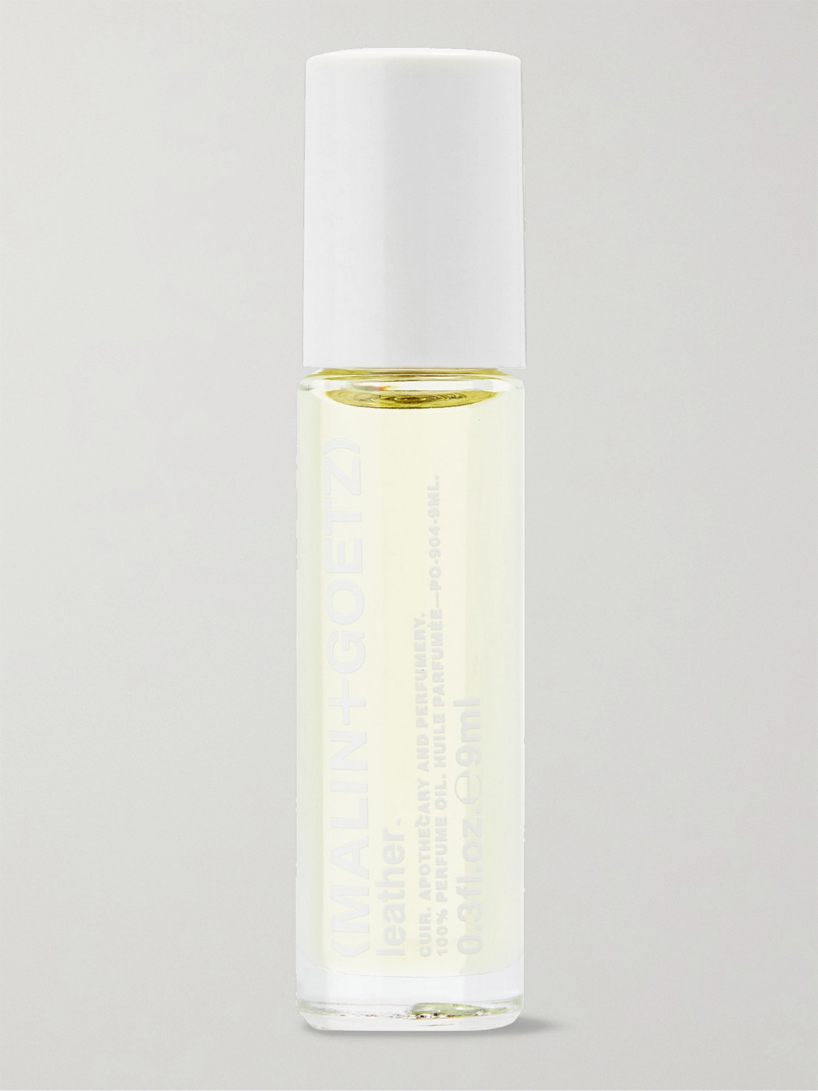 Malin + Goetz Leather Roll-on Perfume Oil, 9ml In Colourless