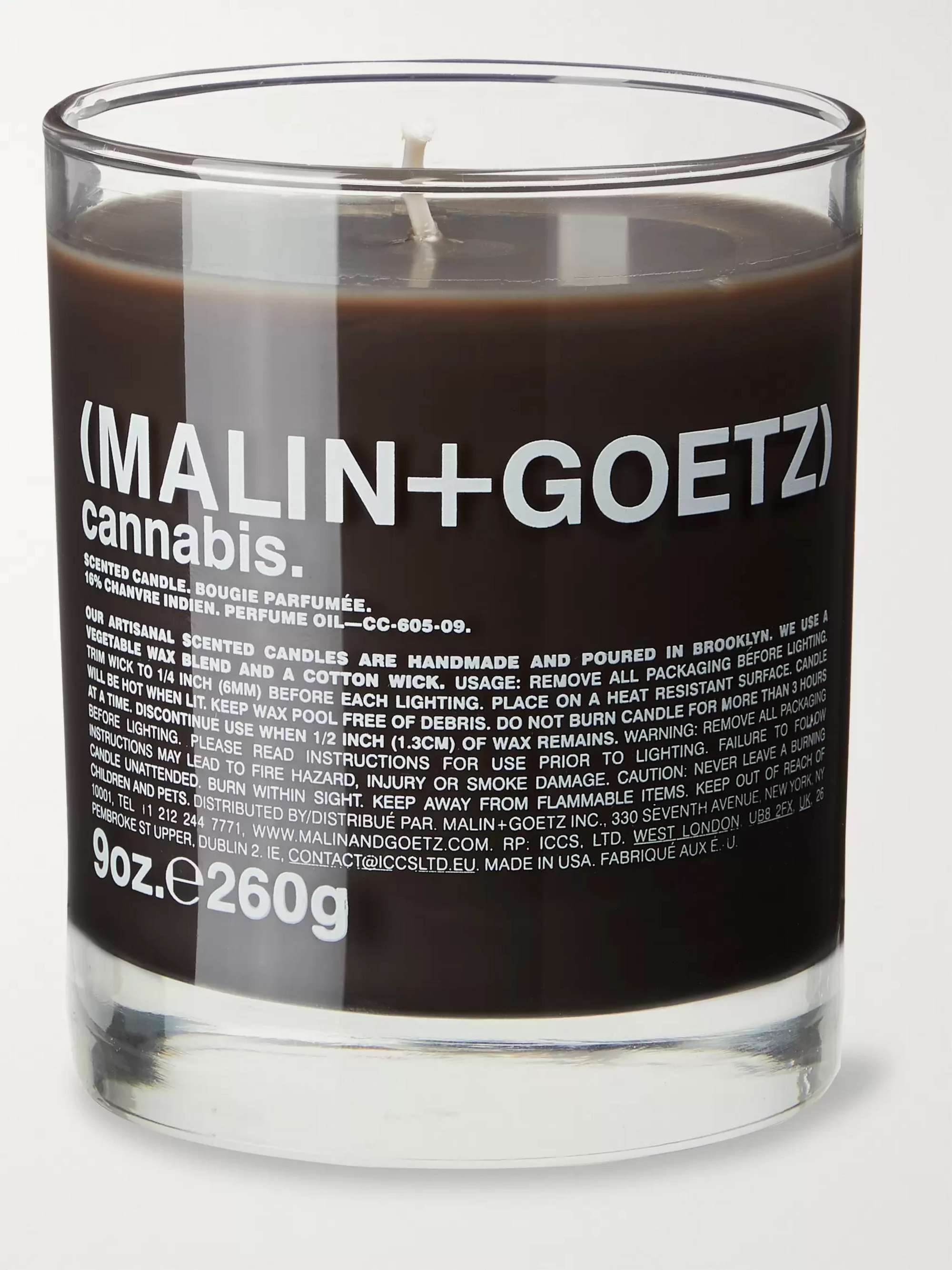 MALIN + GOETZ Cannabis Scented Candle, 260g