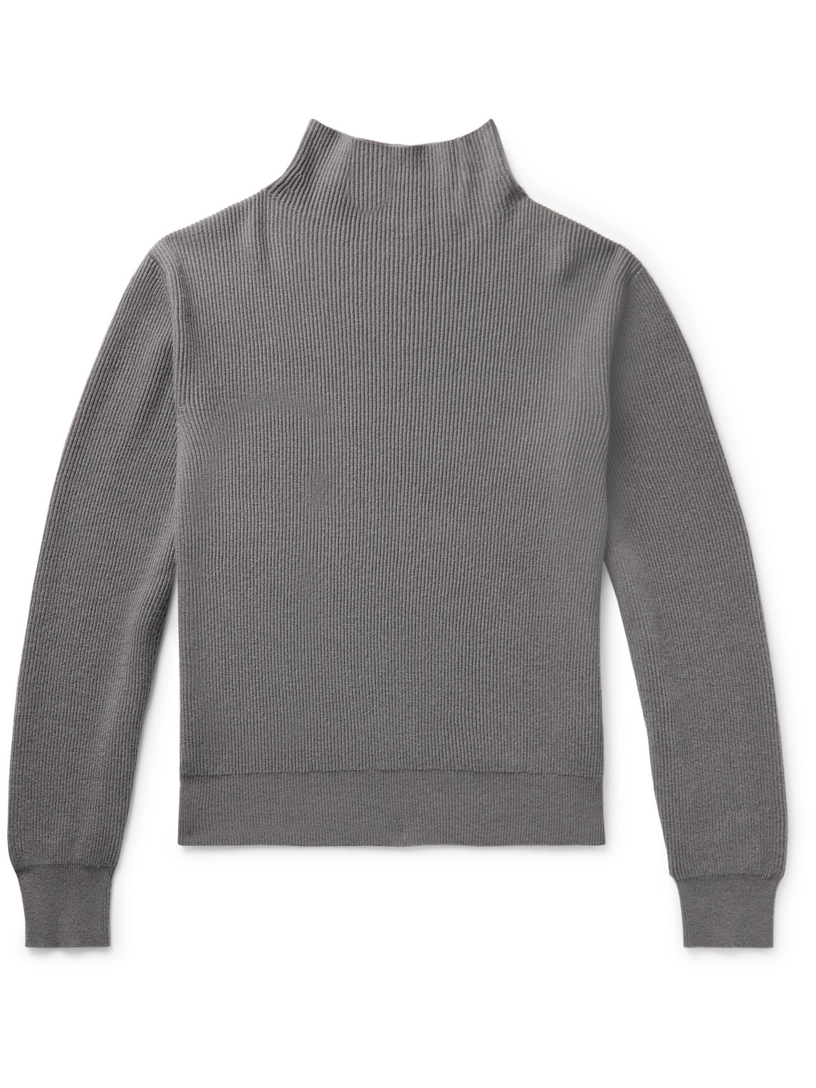 Daniel Ribbed Cashmere Rollneck Sweater