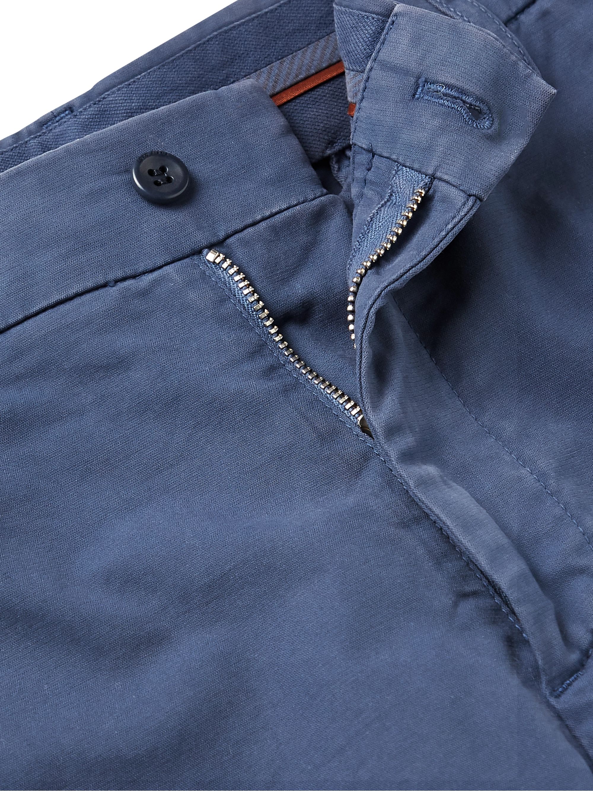 Blue Slim-Fit Stretch-Cotton Shorts | LORO PIANA | MR PORTER
