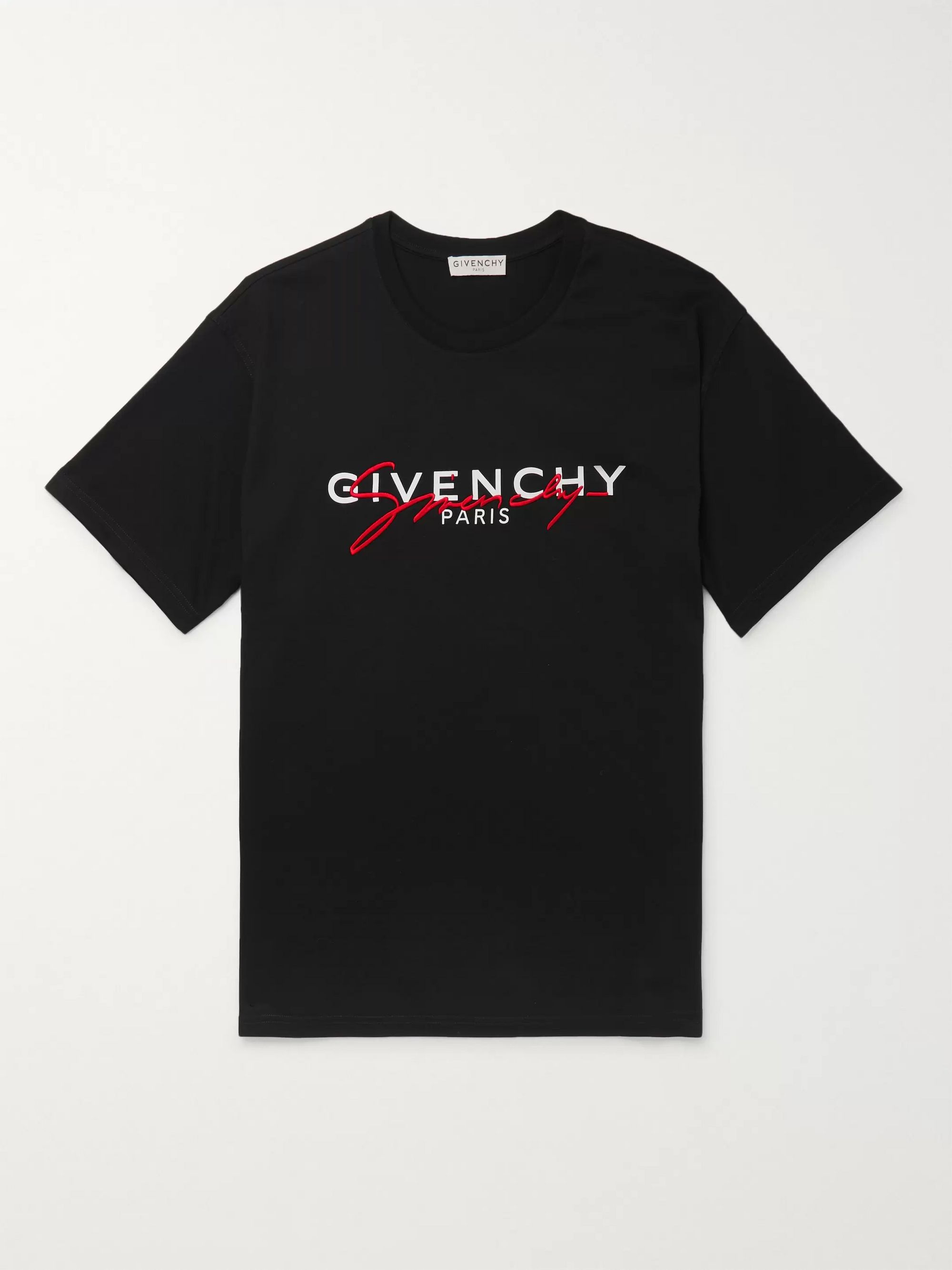 black and red givenchy shirt