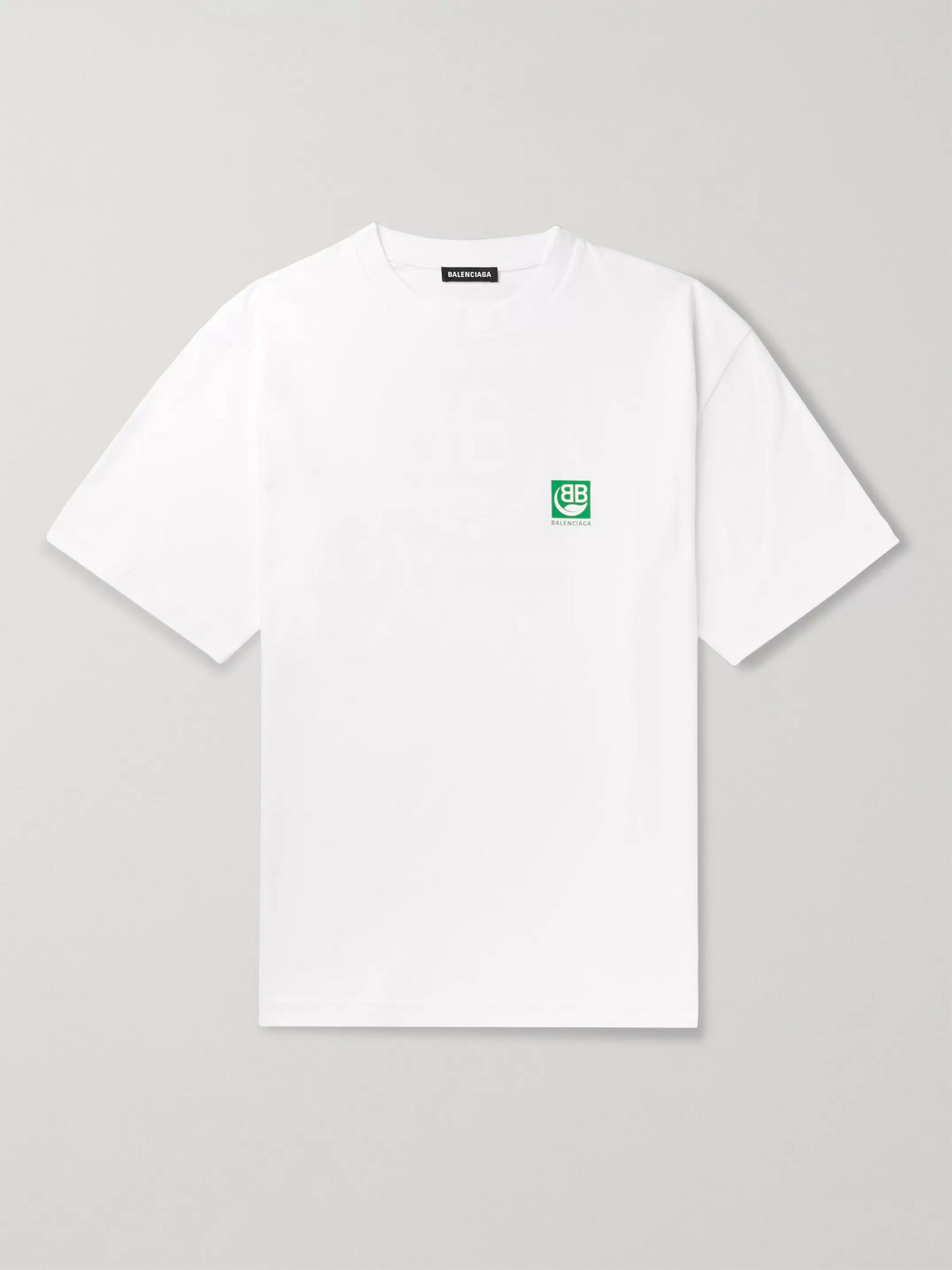 Balenciaga Logo-print Cotton-jersey T 