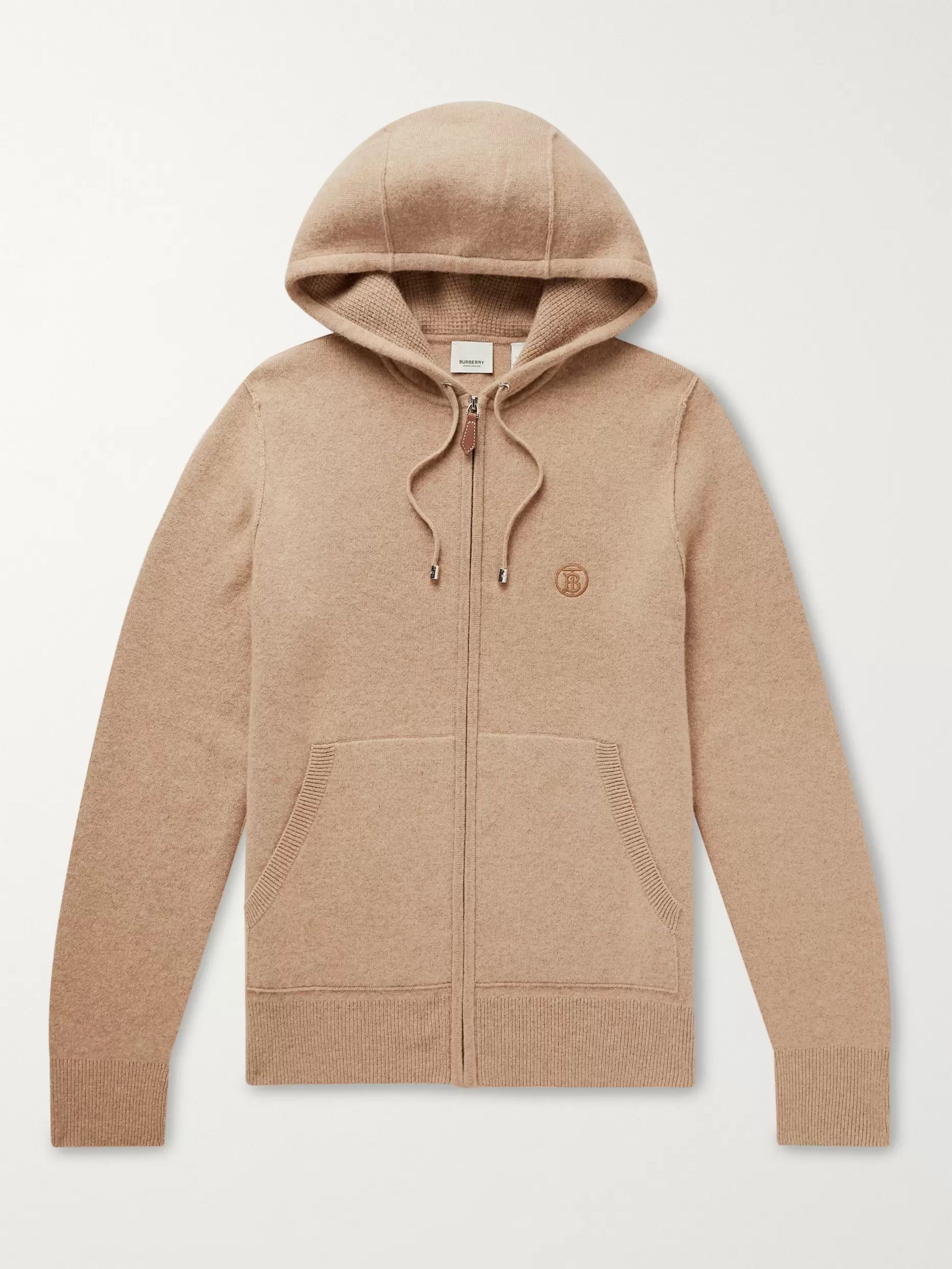 burberry zipped hoodie