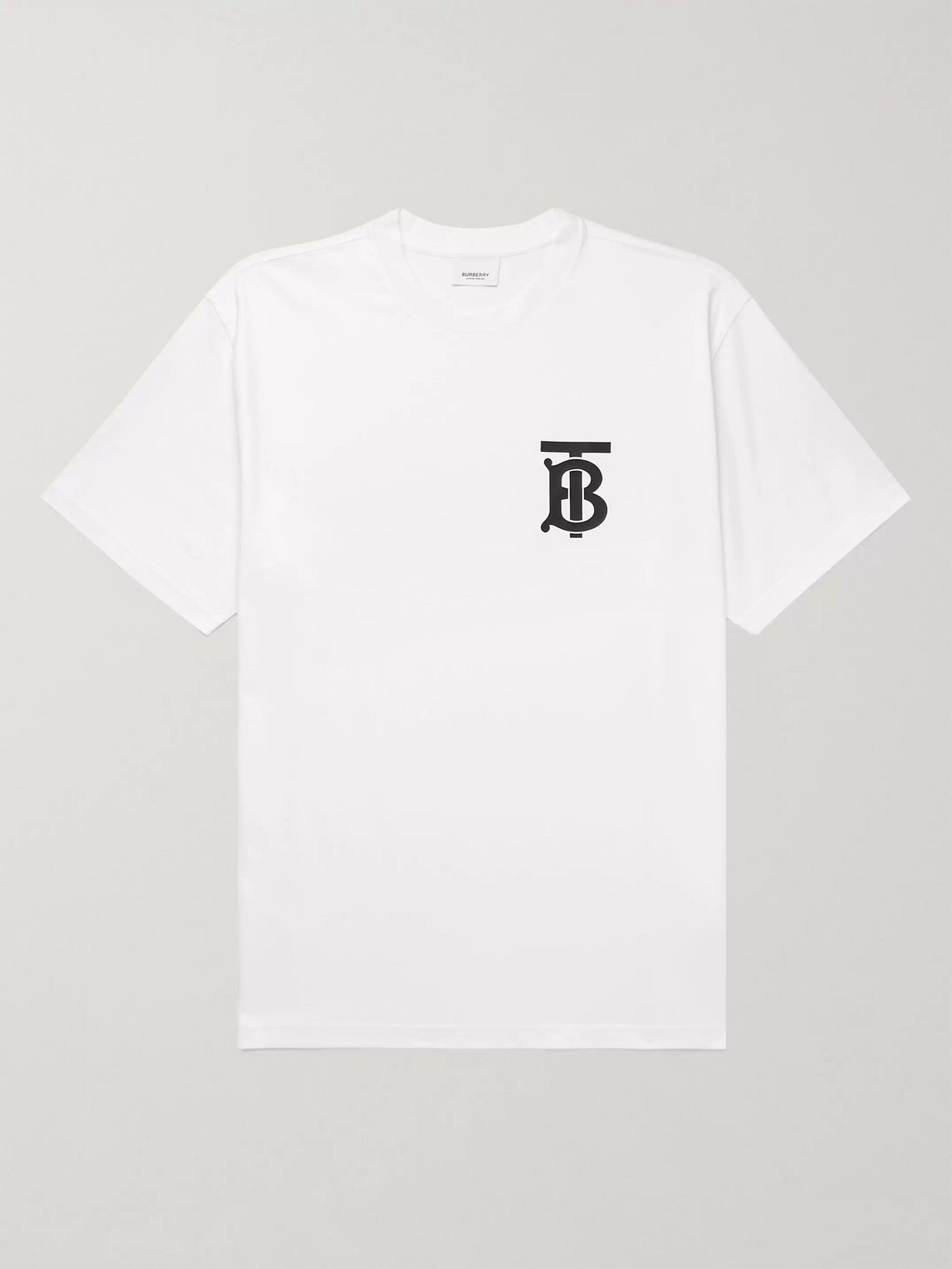 burberry white tee shirt