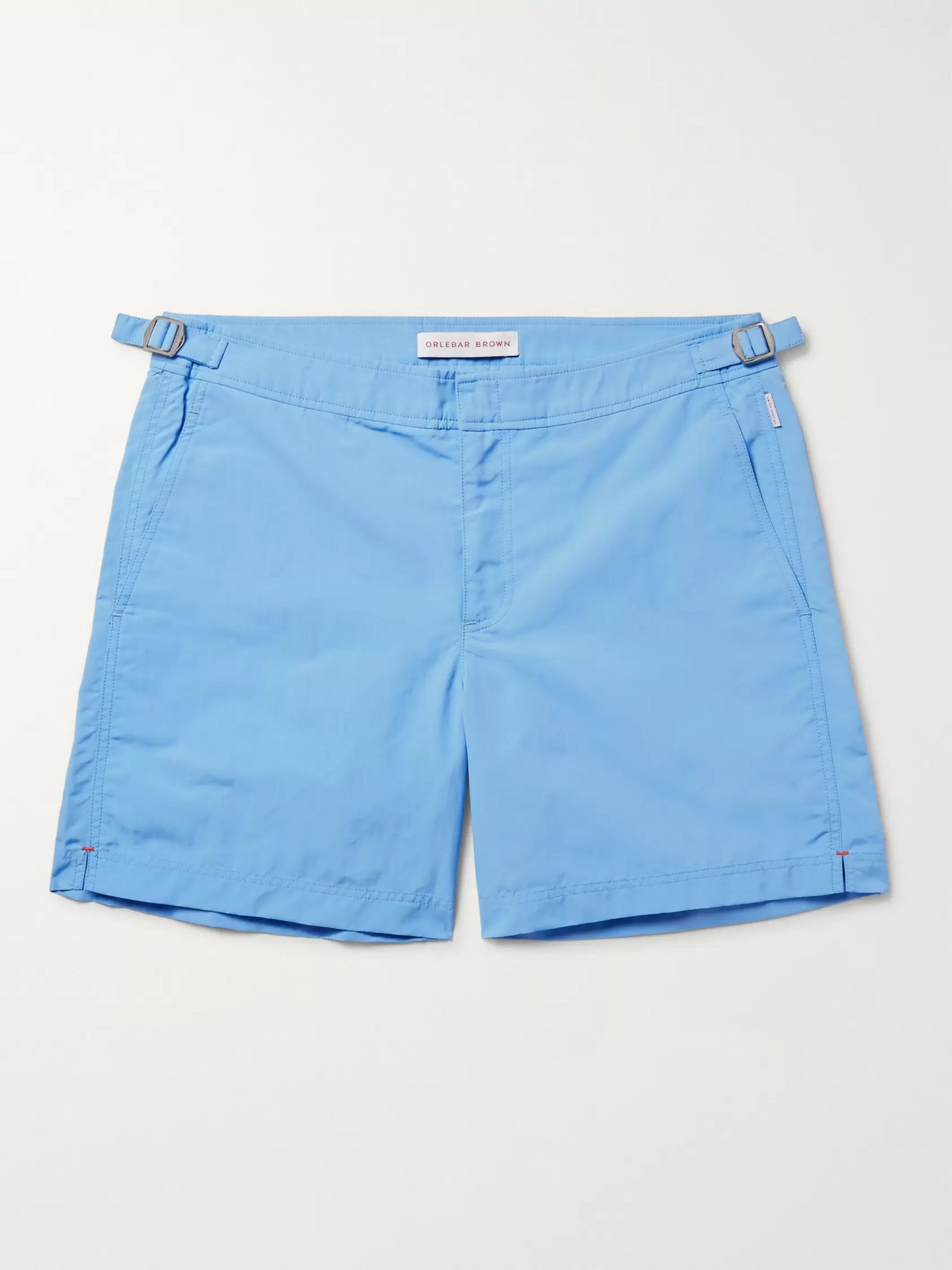 Light blue Bulldog Mid-Length Swim Shorts | ORLEBAR BROWN | MR PORTER