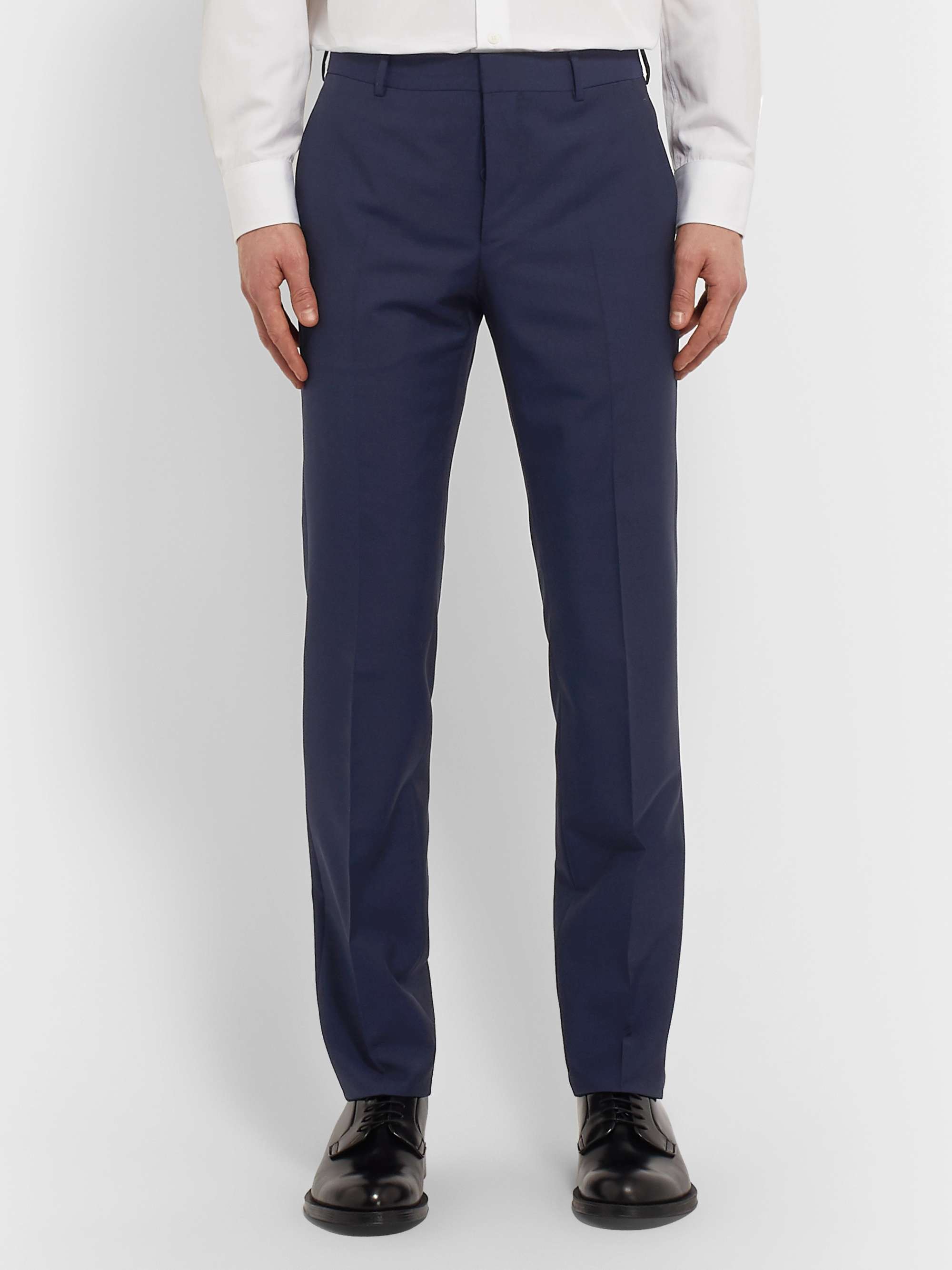 PRADA Navy Classic Tela Slim-Fit Wool and Mohair-Blend Suit