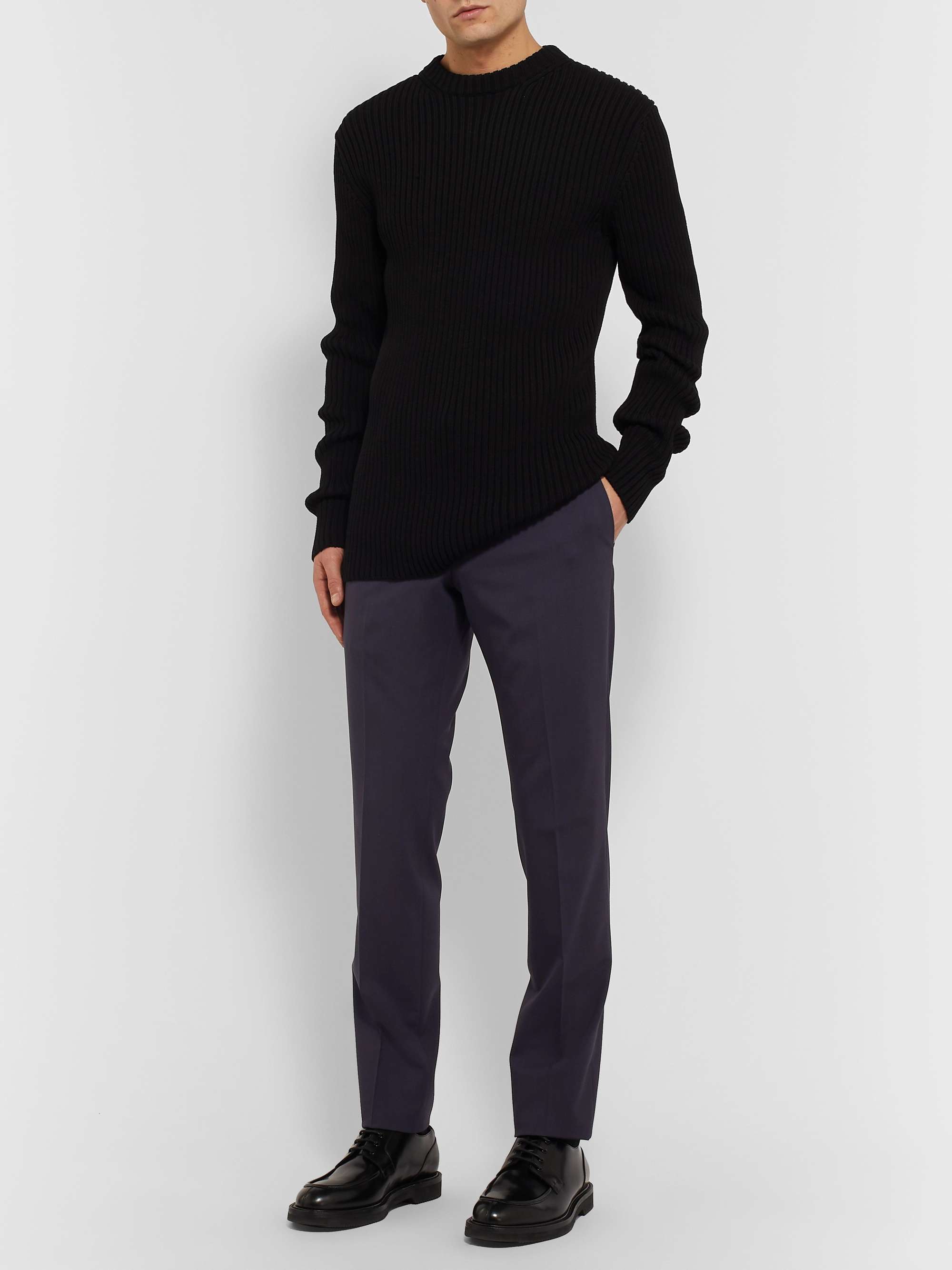 PRADA Tela Slim-Fit Virgin Wool-Blend Suit Trousers