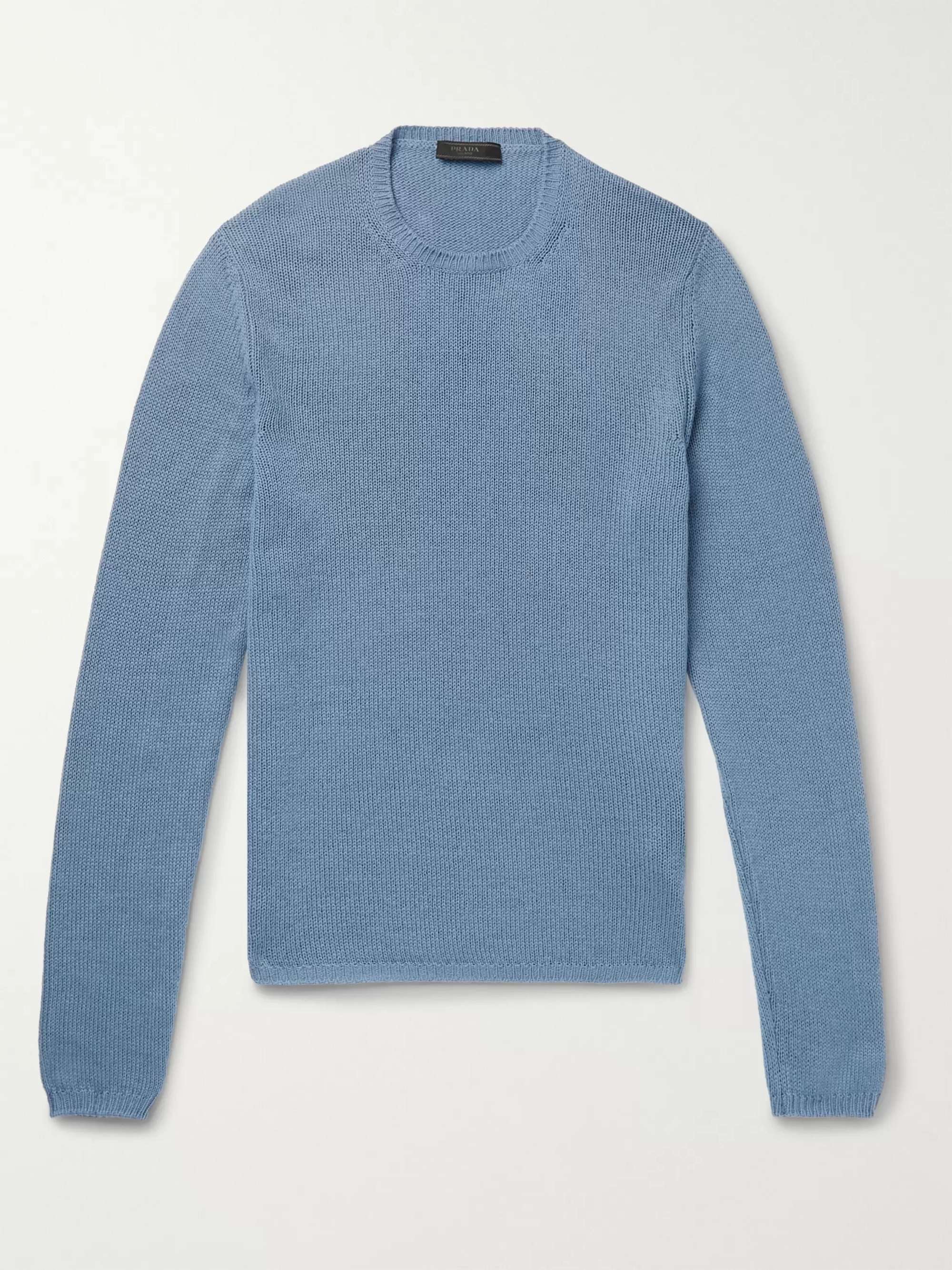 PRADA Slim-Fit Cashmere Sweater