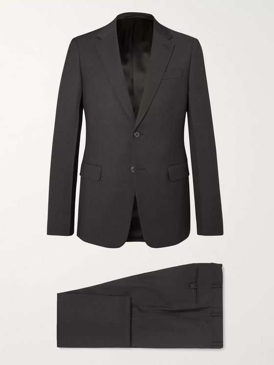 prada black suit