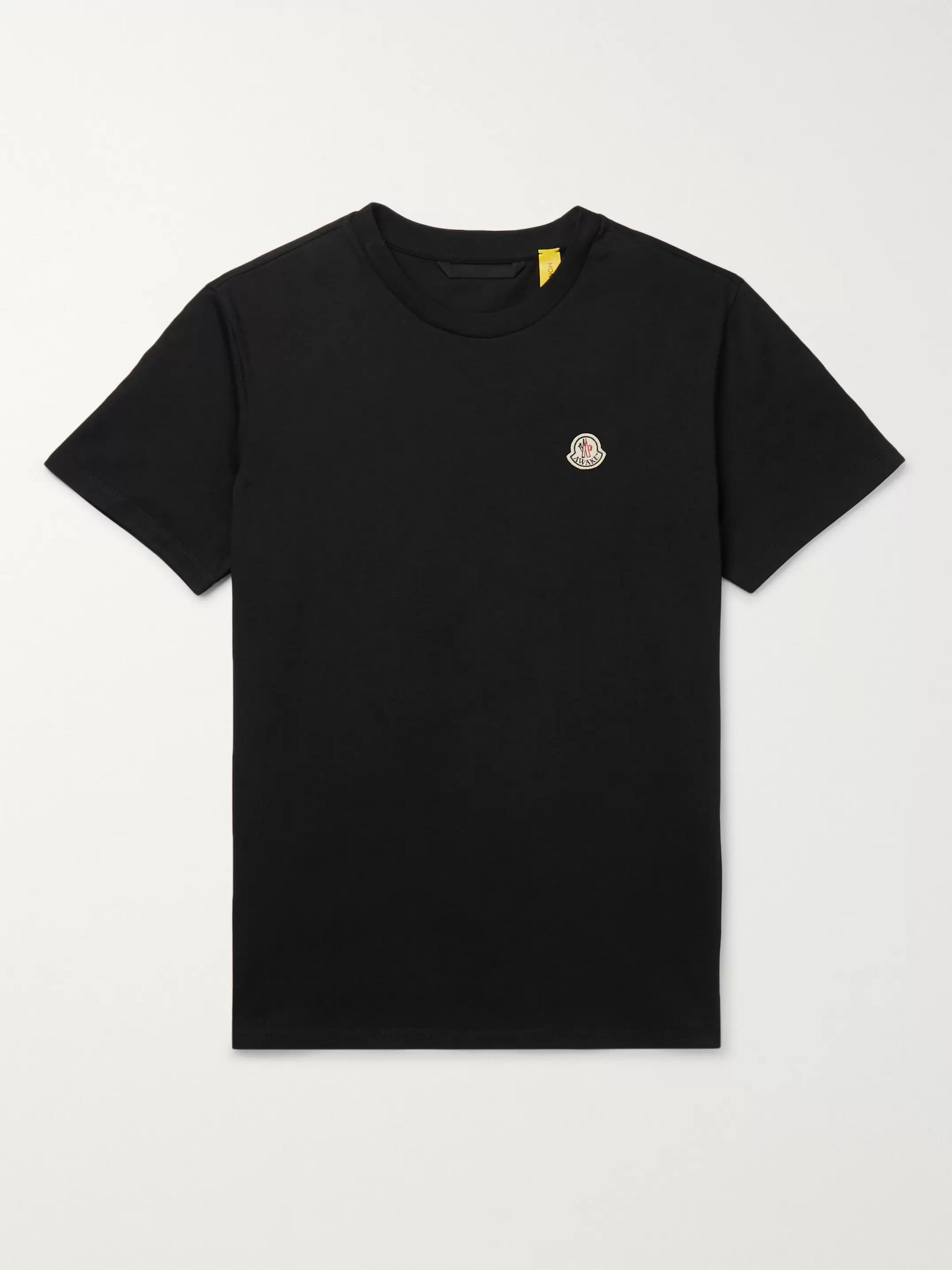 black moncler tshirt