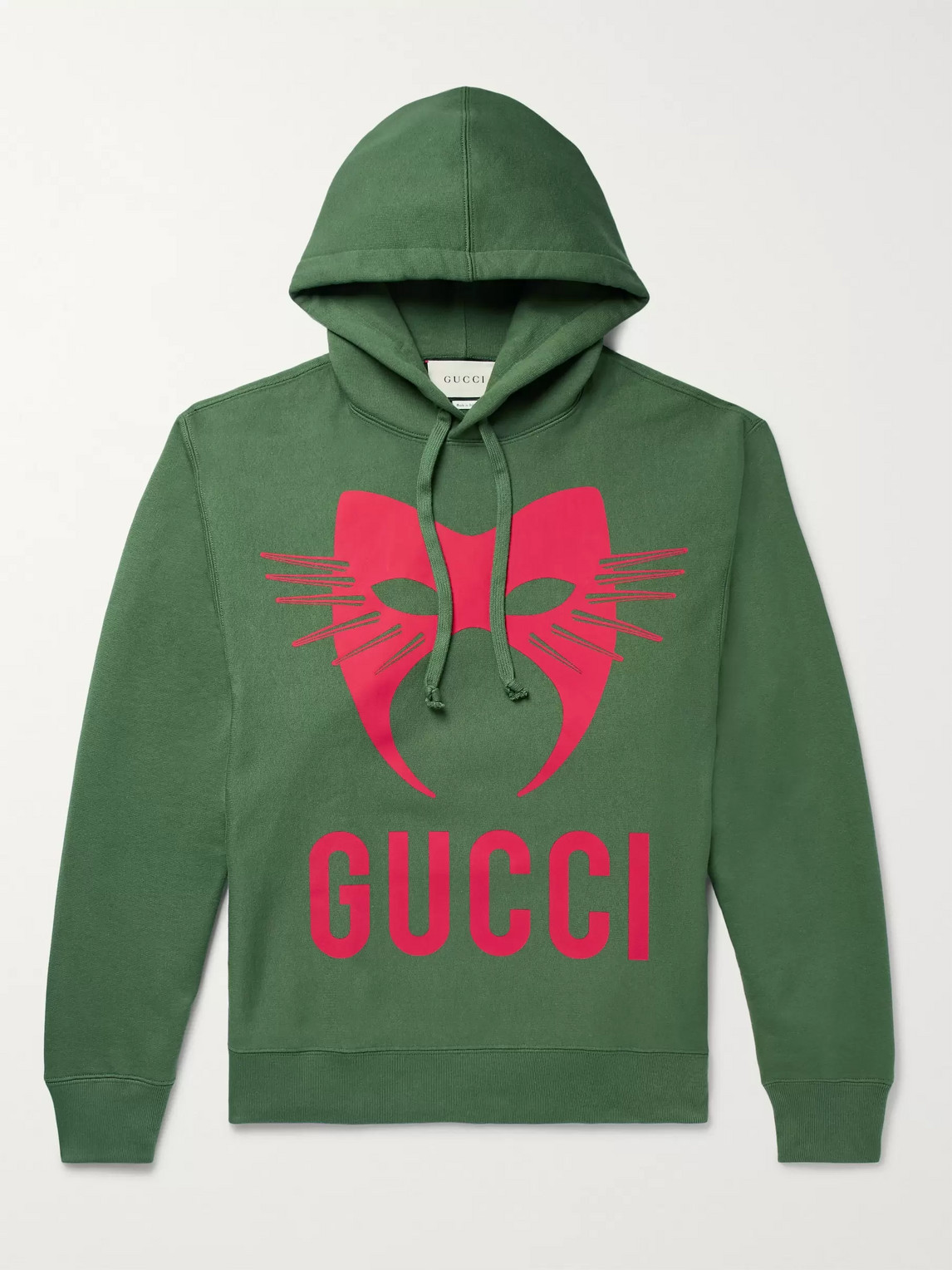 gucci hoodie green